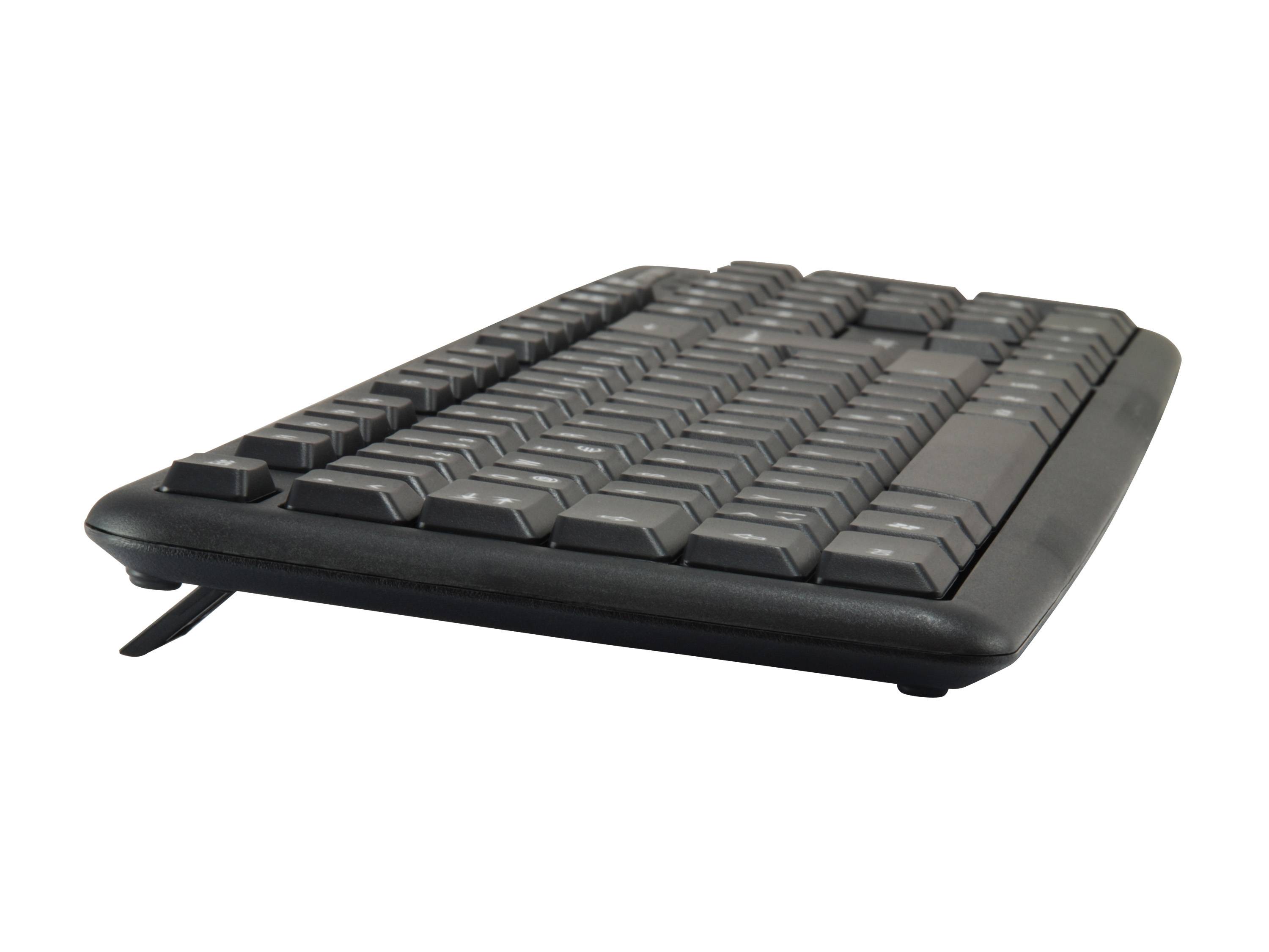 Equip 245200 toetsenbord Inclusief muis Kantoor USB QWERTZ Duits Zwart-2