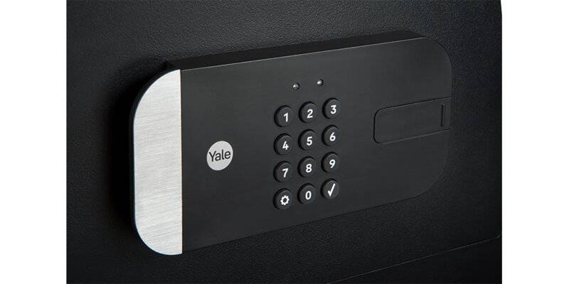 Yale Smart Safe vrijstaande kluis YSS/250/EB1 zwart-2