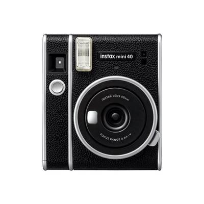 Fujifilm instax mini 40 Polaroidcamera    Zwart  