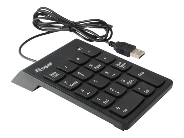 Equip 245205 numeriek toetsenbord Universeel USB Zwart
