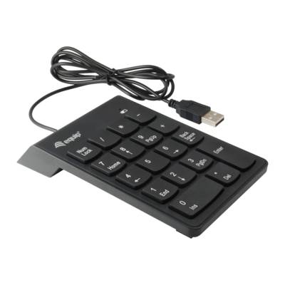 Equip 245205 numeriek toetsenbord Universeel USB Zwart-0