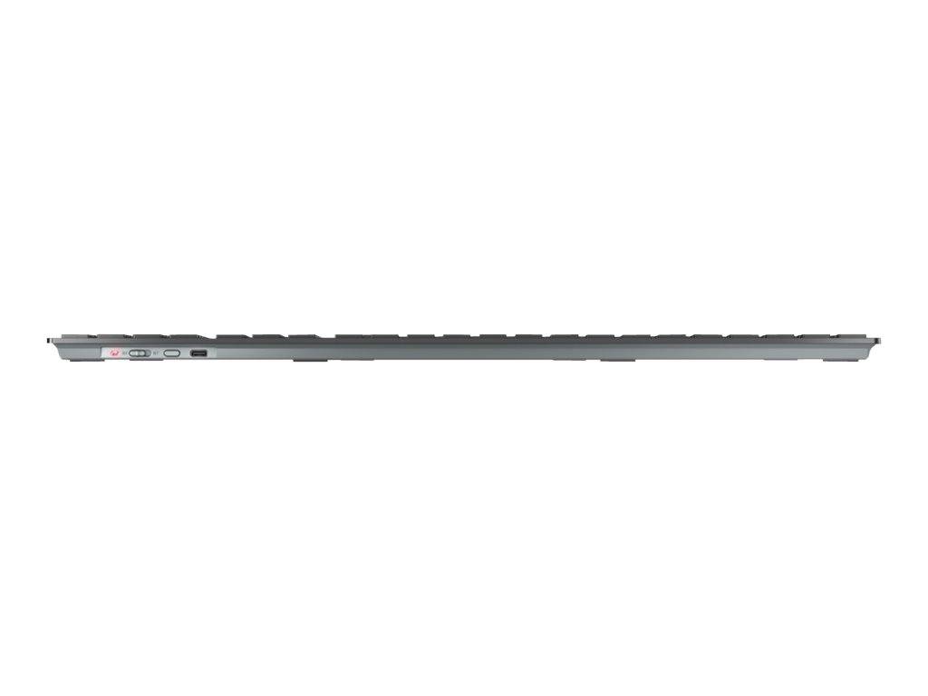 CHERRY KW 9100 SLIM toetsenbord Universeel RF draadloos + Bluetooth QWERTZ Zwitsers Zwart-2