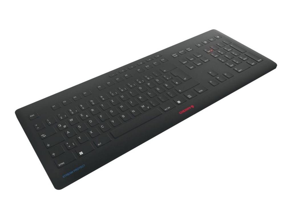 CHERRY Stream USB Toetsenbord - QWERTZ Duits - Zwart - JK-8502DE-2-3