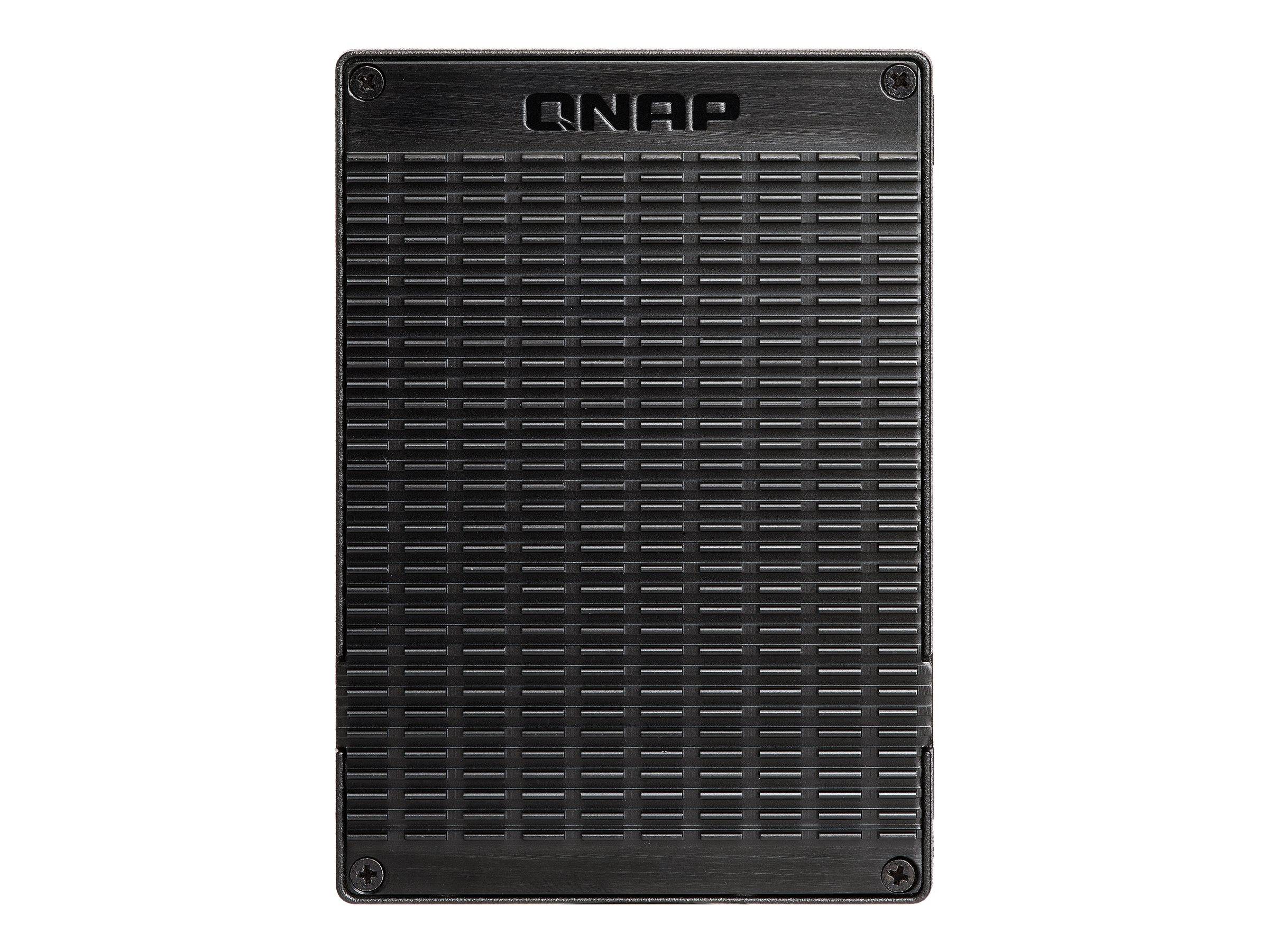 QNAP QDA-UMP4 behuizing voor opslagstations SDD-behuizing Zwart 2.5"-1