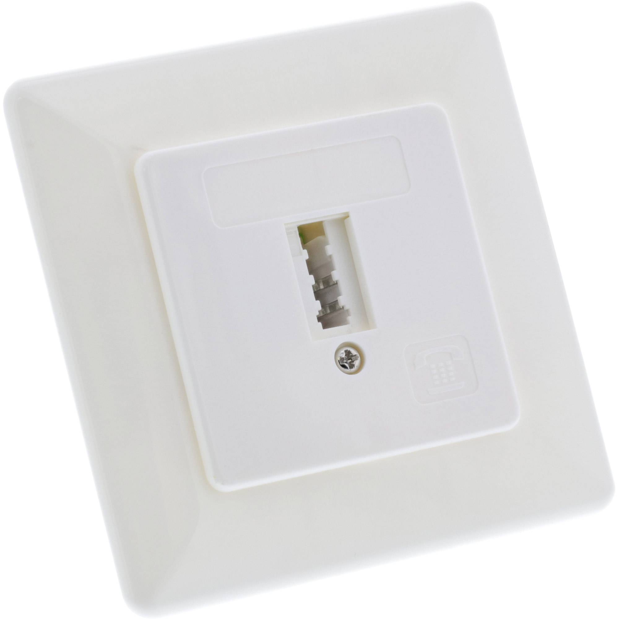 InLine® TAE aansluitdoos, TAE-F, verzonken montage-0