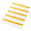 LAPP 83256142 Kabeletiket Fleximark 25 x 12.70 mm Kleur van het label: Geel Aantal etiketten: 64