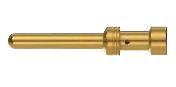 Weidmüller hdc -c -he -Sm2.5au - goud - mannelijk - recht - koper - 2 m? - 1,34 g-0