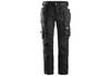 Snickers Stretchbroek holsterzak 6241 zwart 50