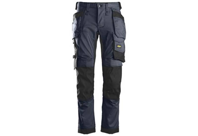Snickers Stretchbroek holsterzak 6241 navy/zw 50-0