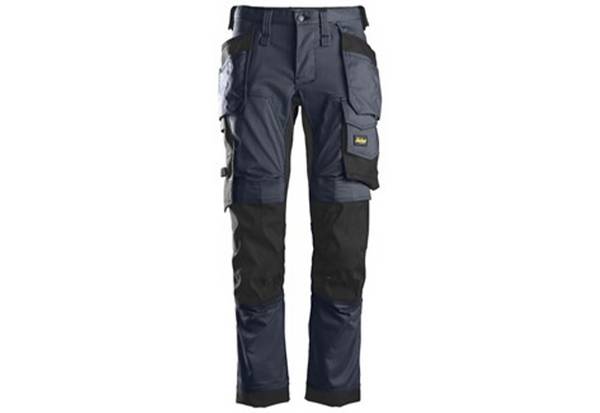 Snickers Stretchbroek holsterzak 6241 navy/zw 50