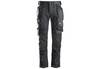 Snickers Stretchbroek holsterzak 6241 grijs/zw 56
