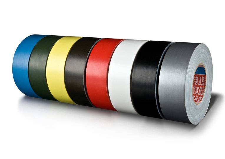 tesaband 53799 weefsel 80mesh, 50m x 50mm, olijfgroen-0