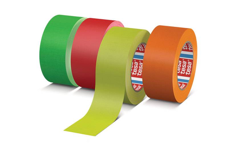 tesa® 4671,25m x 50mm, fluorescerend oranje-0