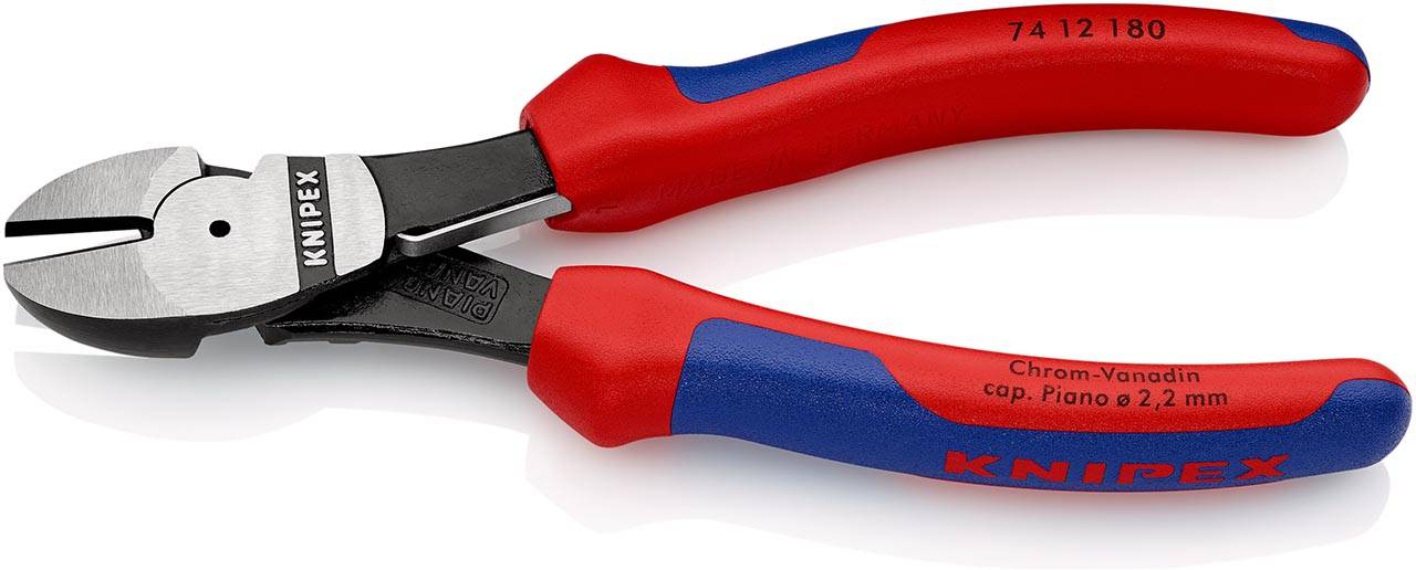 Knipex-Werk Kraft-Seitenschneider 74 12 180 SB-1