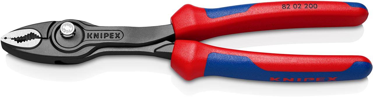 Knipex TwinGrip verstelbare grijptang | Meer-componentengrepen | Zwart geatramenteerd | Lengte 200 mm |-0