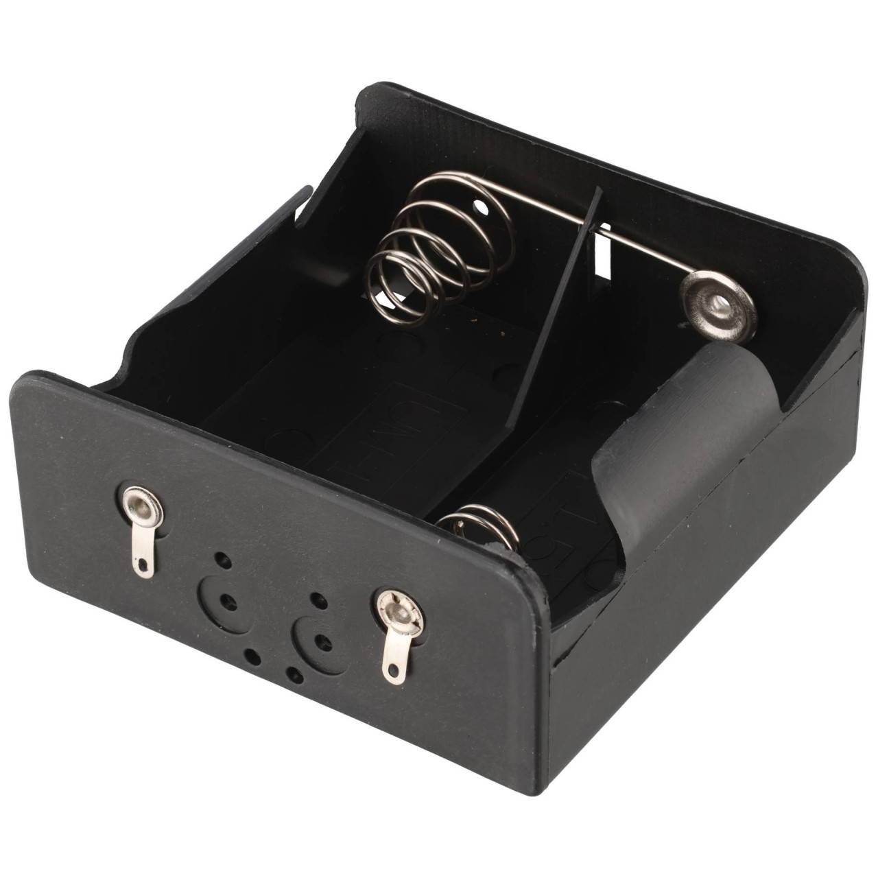 Goobay 11033 Batterijhouder Aantal cellen: 2 D (mono) Soldeeraansluiting (l x b x h) 73 x 71 x 31 mm-3