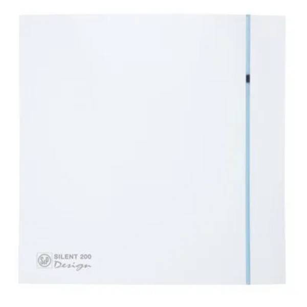 Silent Design 200CZ badkamerventilator 175m³ - wit