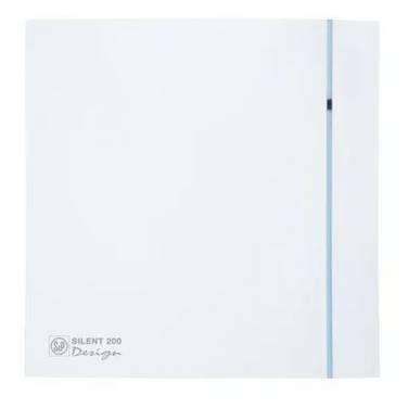 Silent Design 200CZ badkamerventilator 175m³ - wit