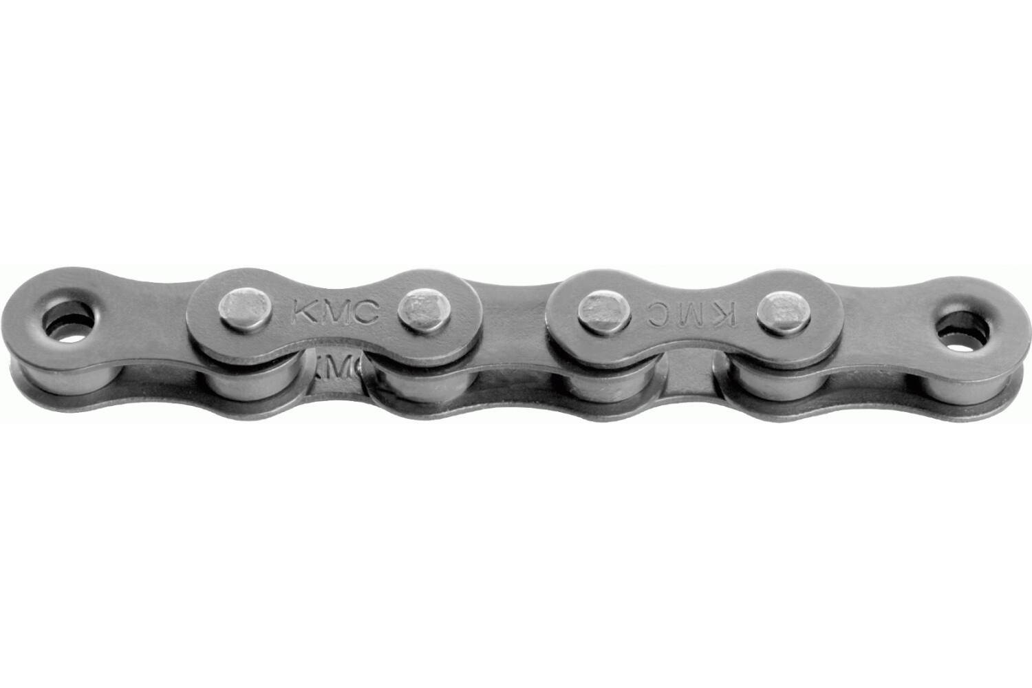 Ketting single speed KMC Z1 Wide EPT 112 schakels - donker zilver-1
