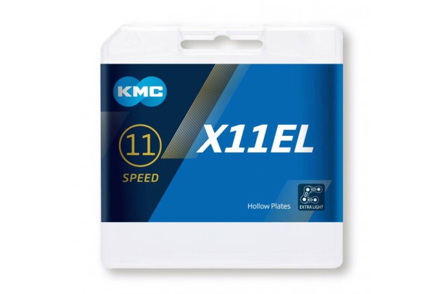 Ketting 11 speed KMC X11EL 1/2" x 11/128" - zilver-0