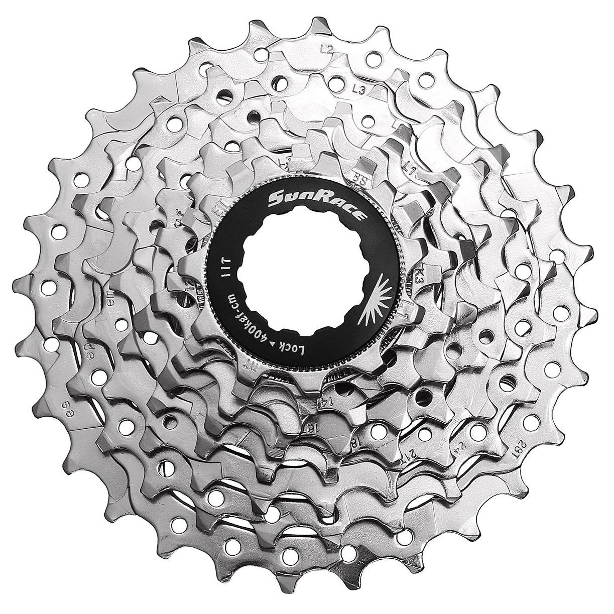 Cassette 8 speed Sunrace CSR86 11-23T - zilver-0
