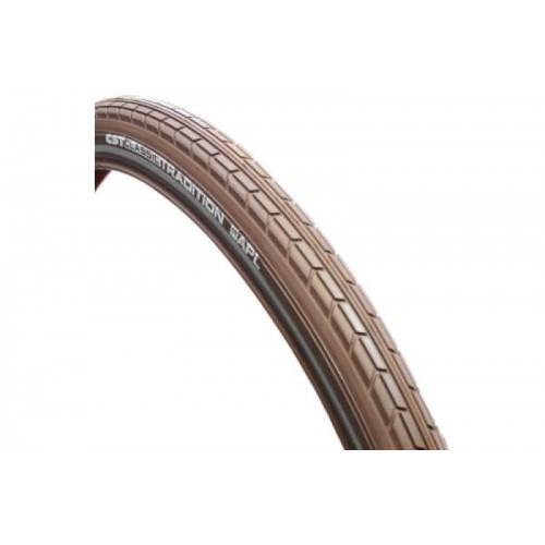 Buitenband CST Tradition Classic Line 28 x 1.75" / 47-622 mm - bruin met reflectie-0