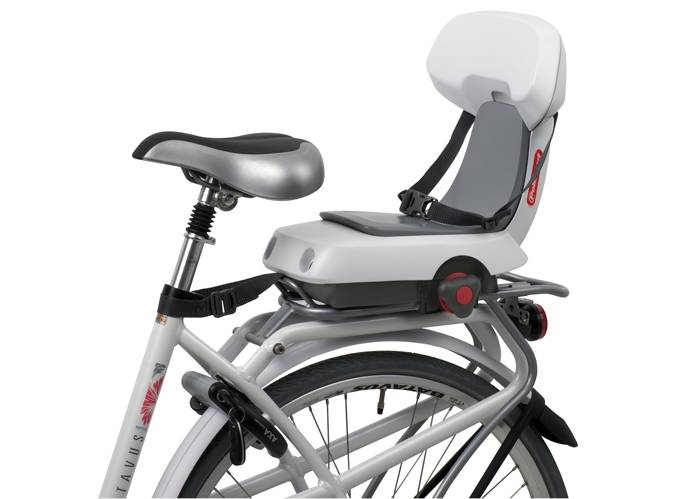 Kinderzitje achter Polisport Guppy Junior - koel grijs / donkergrijs-1