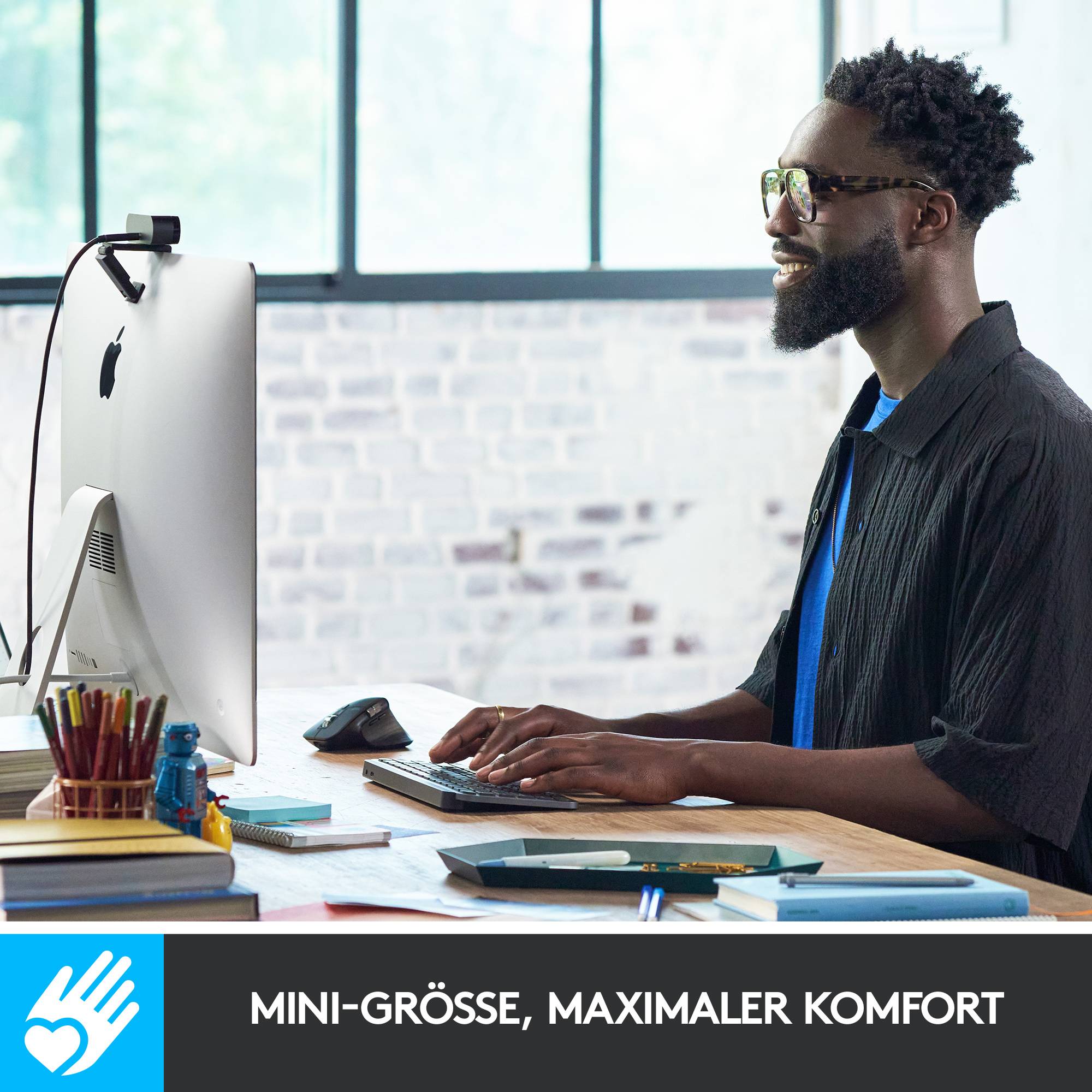 Logitech MX Keys Mini - Toetsenbord - Verlicht - Bluetooth - QWERTY - VS - Grafiet (920-010500)-1