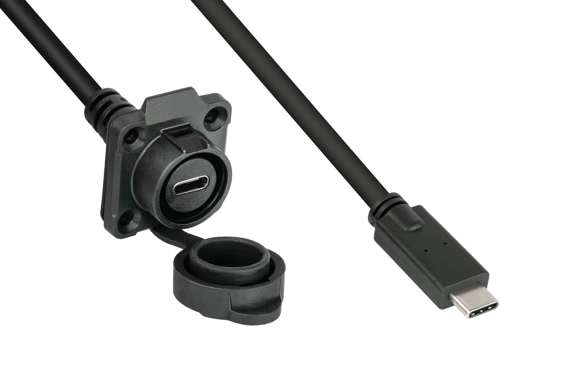 Good Connections Industriële Verlengkabel S1 - USB, 1m