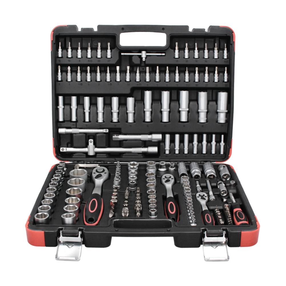BGS Doppenset gereedschapskoffer gevuld 1/4", 3/8", 1/2" (172-delig)-1