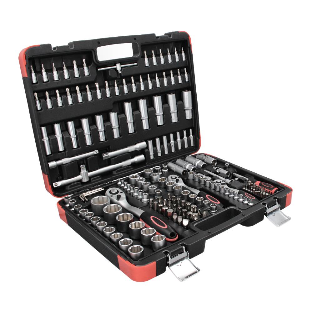 BGS Doppenset gereedschapskoffer gevuld 1/4", 3/8", 1/2" (172-delig)-4