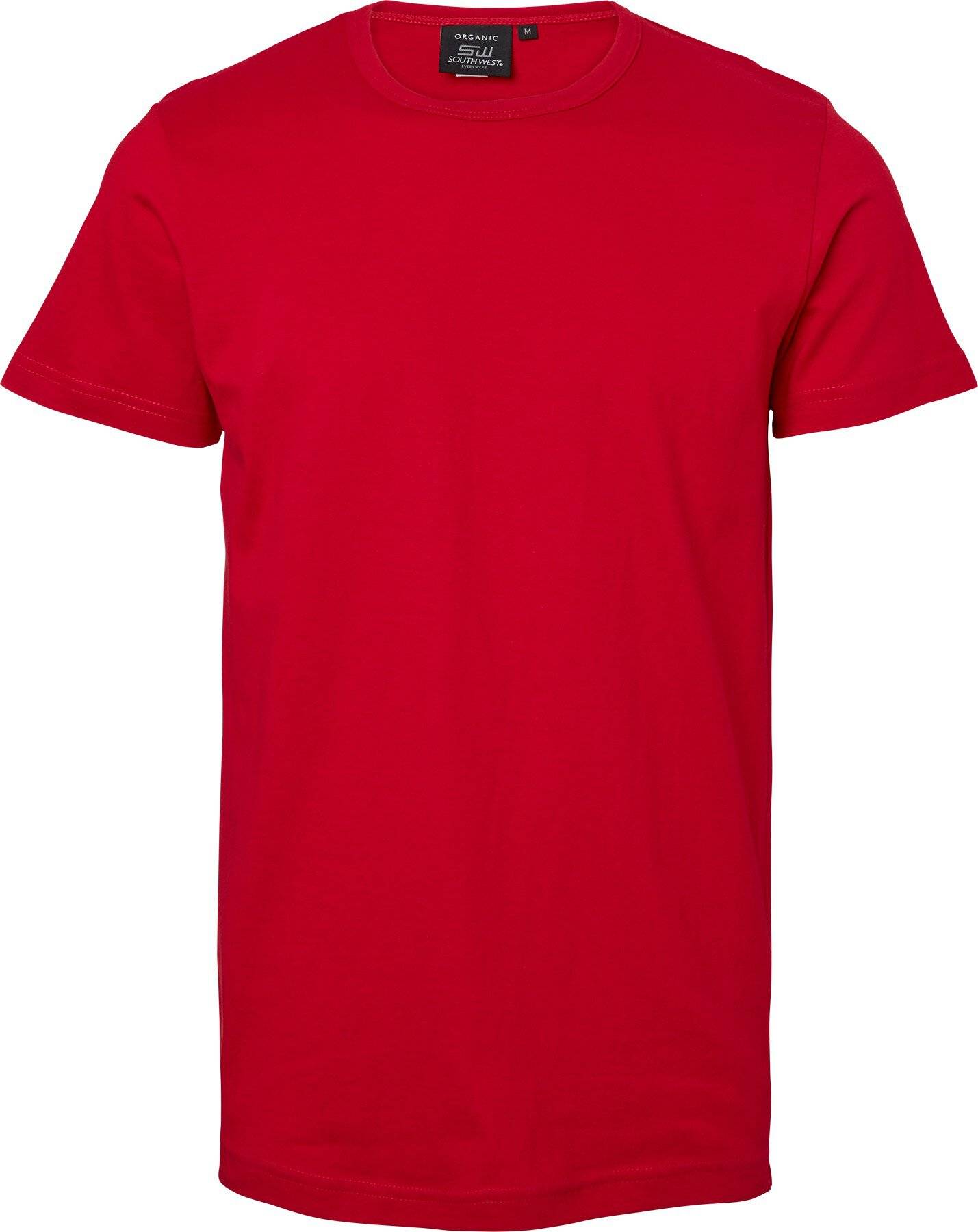 Delray T-shirt, heren, rood, L-0