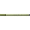 Stabilo 4006381574310 Stabilo - Pen 68, premium viltstift, mosgroen, per stuk