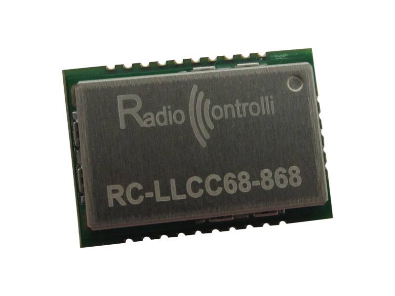 RADIOCONTROLLI RC-LLCC68-868 Module: LoRA; 868MHz; SPI; -148dBm; 1,8÷3,7VDC; 20,5dBm; SMD - 1 stuk-0