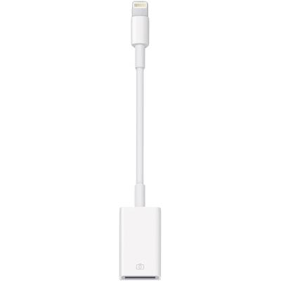 Apple Apple iPad/iPhone/iPod Adapter [1x Apple dock-stekker Lightning - 1x USB 2.0 bus A] 10.00 cm Wit