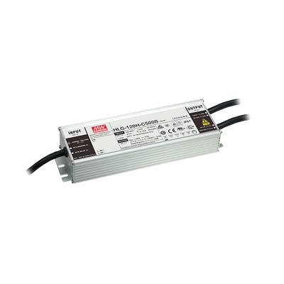 Mean Well HLG-120H-C1050A LED-driver, LED-transformator  Constante stroomsterkte 155 W 1.05 A 74 - 148 V/DC PFC-schakeli