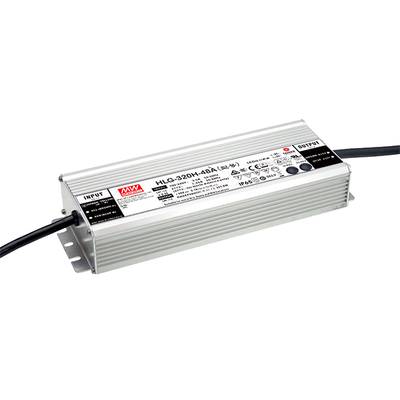 Mean Well HLG-320H-15A LED-driver, LED-transformator  Constante spanning, Constante stroomsterkte 285 W 19 A 15 V/DC PFC