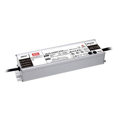 Mean Well HLG-240H-48A LED-driver, LED-transformator  Constante spanning, Constante stroomsterkte 240 W 5 A 48 V/DC PFC-