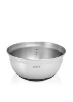 Brabantia | Kitchen Mixing Bowl 363849 1.6L Stainless Steel - 22cm For Baking Matte Black-0