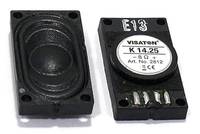 VISATON VS-K14.25-8 Luidspreker; miniatuur,volbereik,universeel; 1W; 8Ω; 25x14x5,3mm - 1 stuk-0