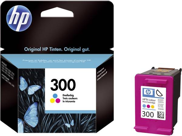 HP Inkt 300 Cyaan, Magenta, Geel