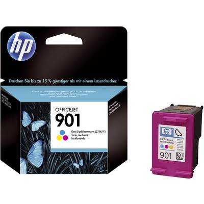 HP Inktcartridge 901 Origineel  Cyaan, Magenta, Geel CC656AE