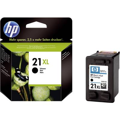 HP Cartridge 21XL Zwart