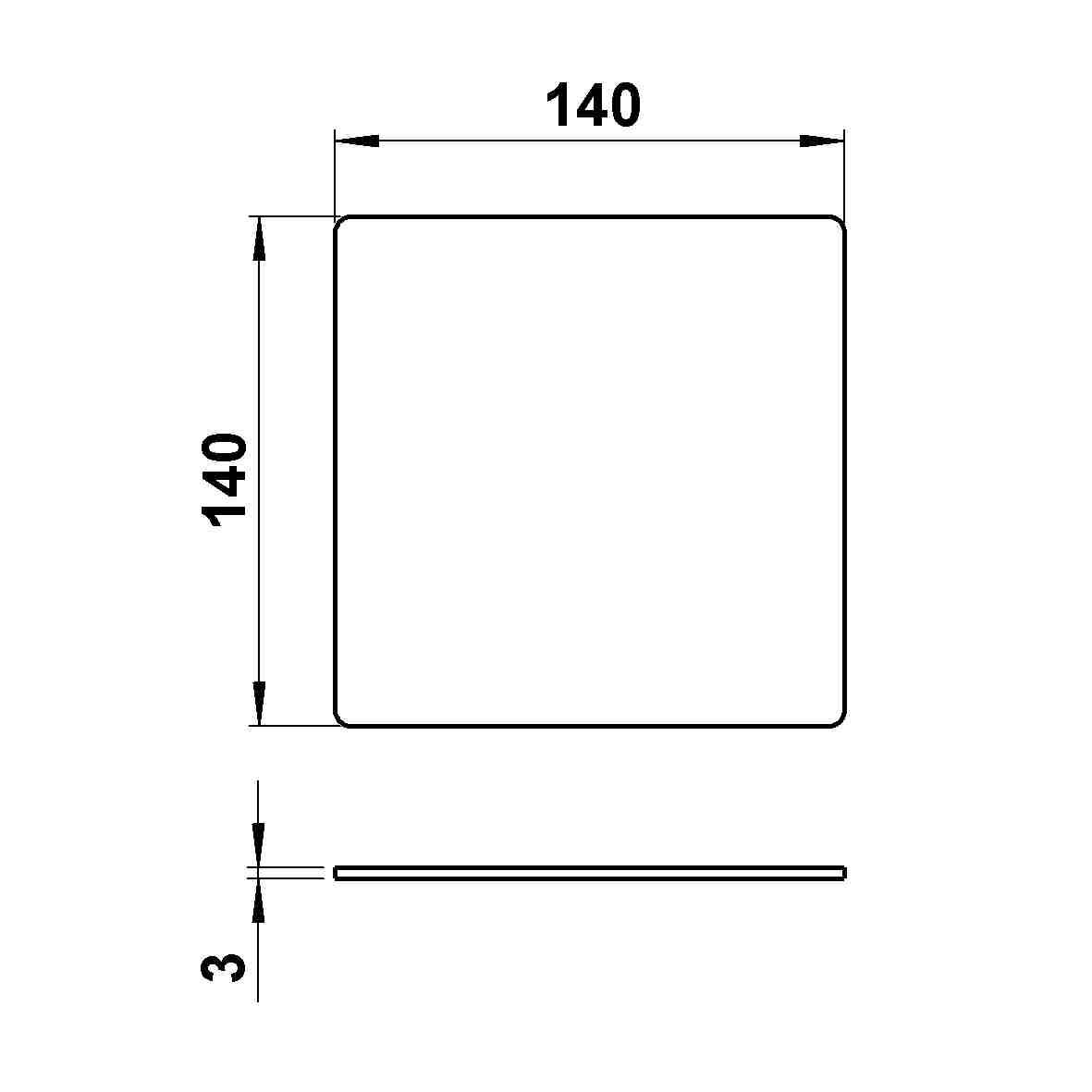 Albert Leuchten Ersatzglas G 444 90220444-0