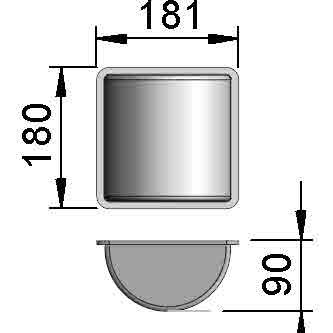Albert Leuchten Ersatzglas G 118 90210118-0