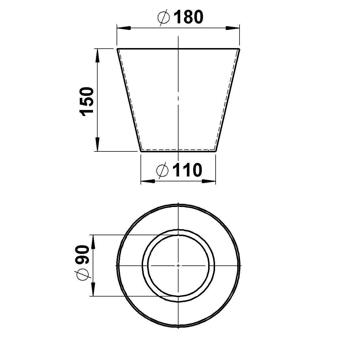 Albert Leuchten Ersatzglas G 142 90260142-0