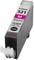 Inktpatroon 'Canon 521 Magenta'; Model CLI-521M; met 'PUSH'-knop; voor printer; gefabriceerd in Japan.