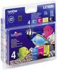 Brother Inkt LC-1000 Zwart, Cyaan, Magenta, Geel