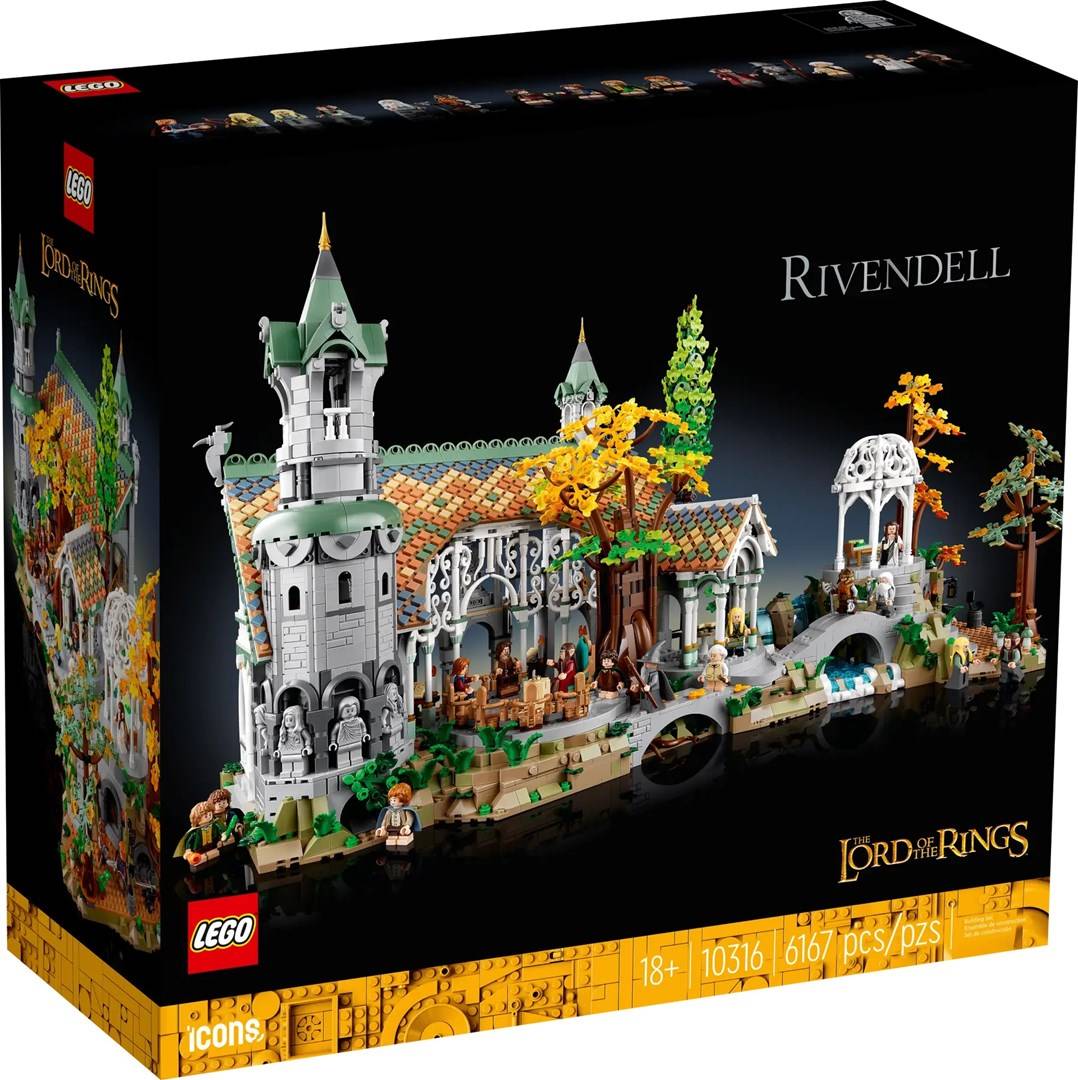 LEGO ICONEN 10316 DE HEER VAN DE RINGEN: RIVENDELL-0