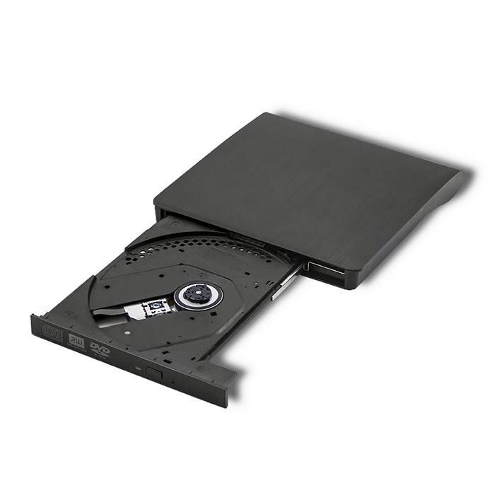 QOLTEC QOLTEC-51857 Externe DVD-drive; zwart; USB A; USB 3.0; 146x145x16mm - 1 stuk-1
